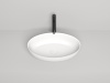 Раковина из искусственного камня S-Stone Salini ALDA 110621M 60х40 накладная цвет белый без отверстий под смеситель